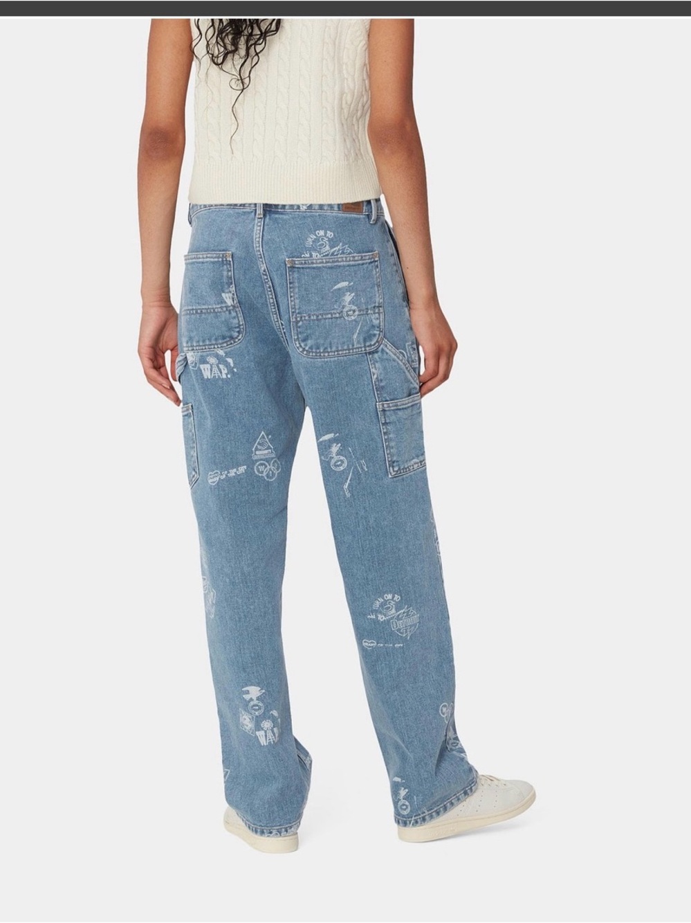 Carhartt WIP Patterned Denim Painter Pant